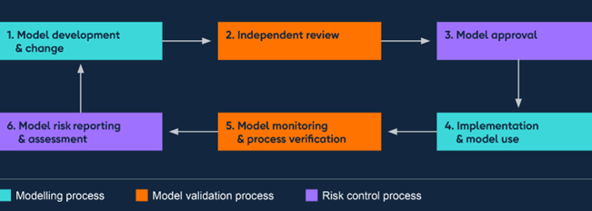 Diagram of the model lifecycle